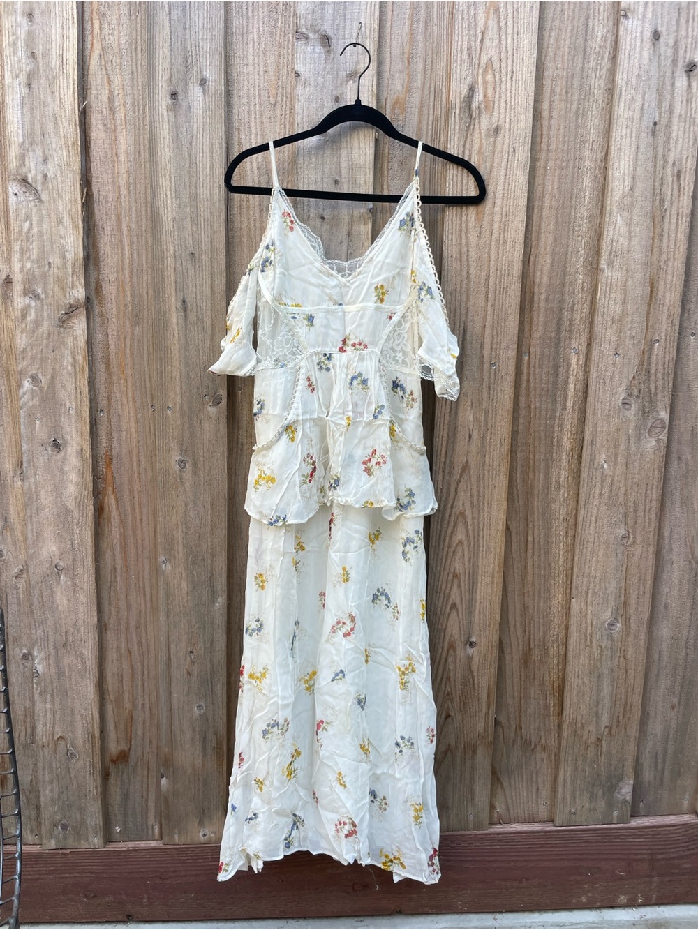 Free People Floral Tiered Maxi Dress